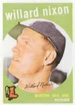 1959 Topps Baseball Cards      361     Willard Nixon